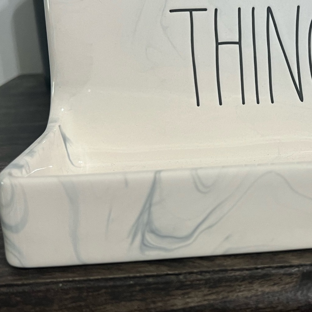 NWT-Rae Dunn “Things” Ceramic Holder - Picture 3 of 4